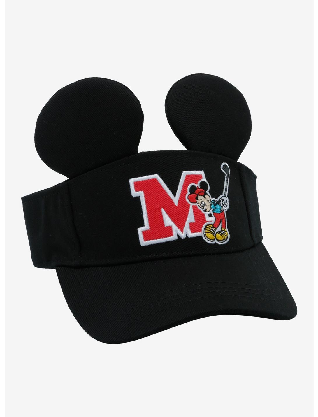 Disney Mickey Mouse Ears Youth Visor - BoxLunch Exclusive, , hi-res