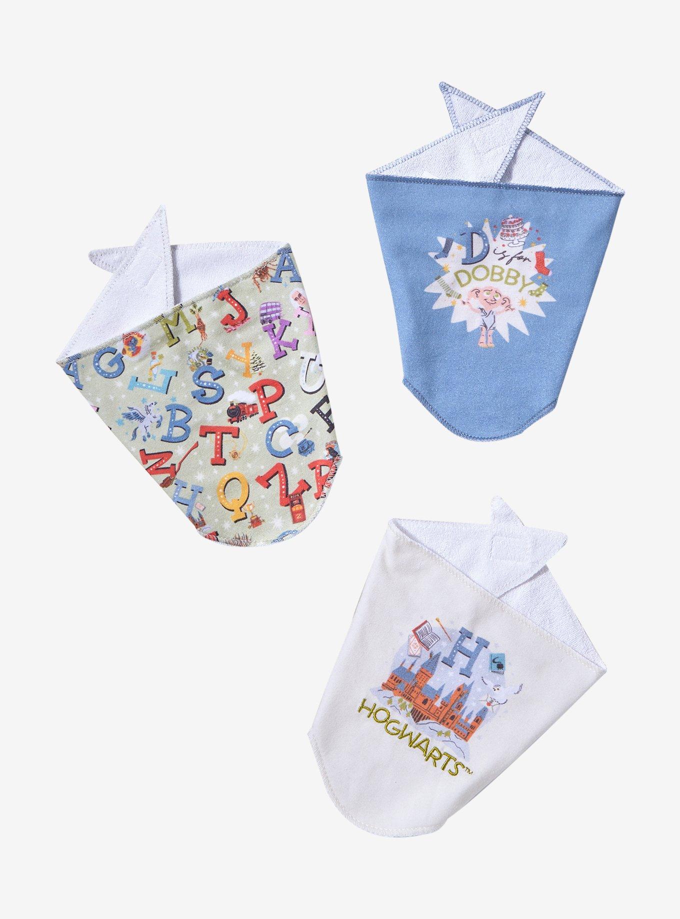 Harry Potter Alphabet Bandanna Bib Set - BoxLunch Exclusive, , hi-res