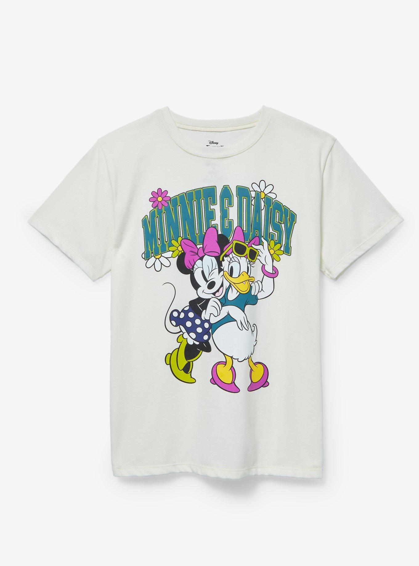 Disney Minnie Mouse & Daisy Duck Youth T-Shirt - BoxLunch Exclusive, MULTI, hi-res