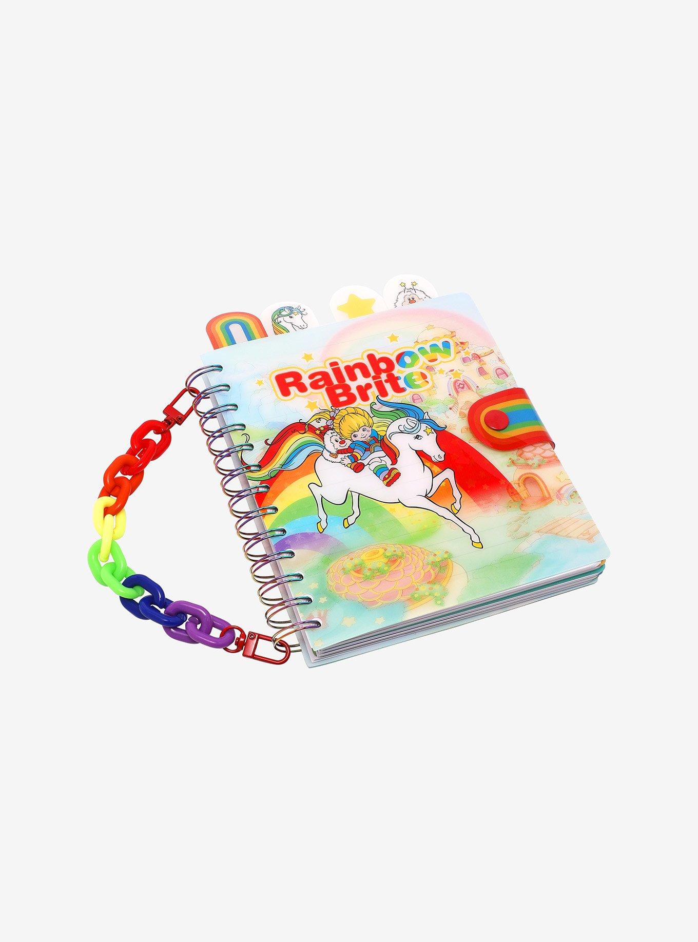 Rainbow Brite Rainbow Strap Tab Journal, , hi-res