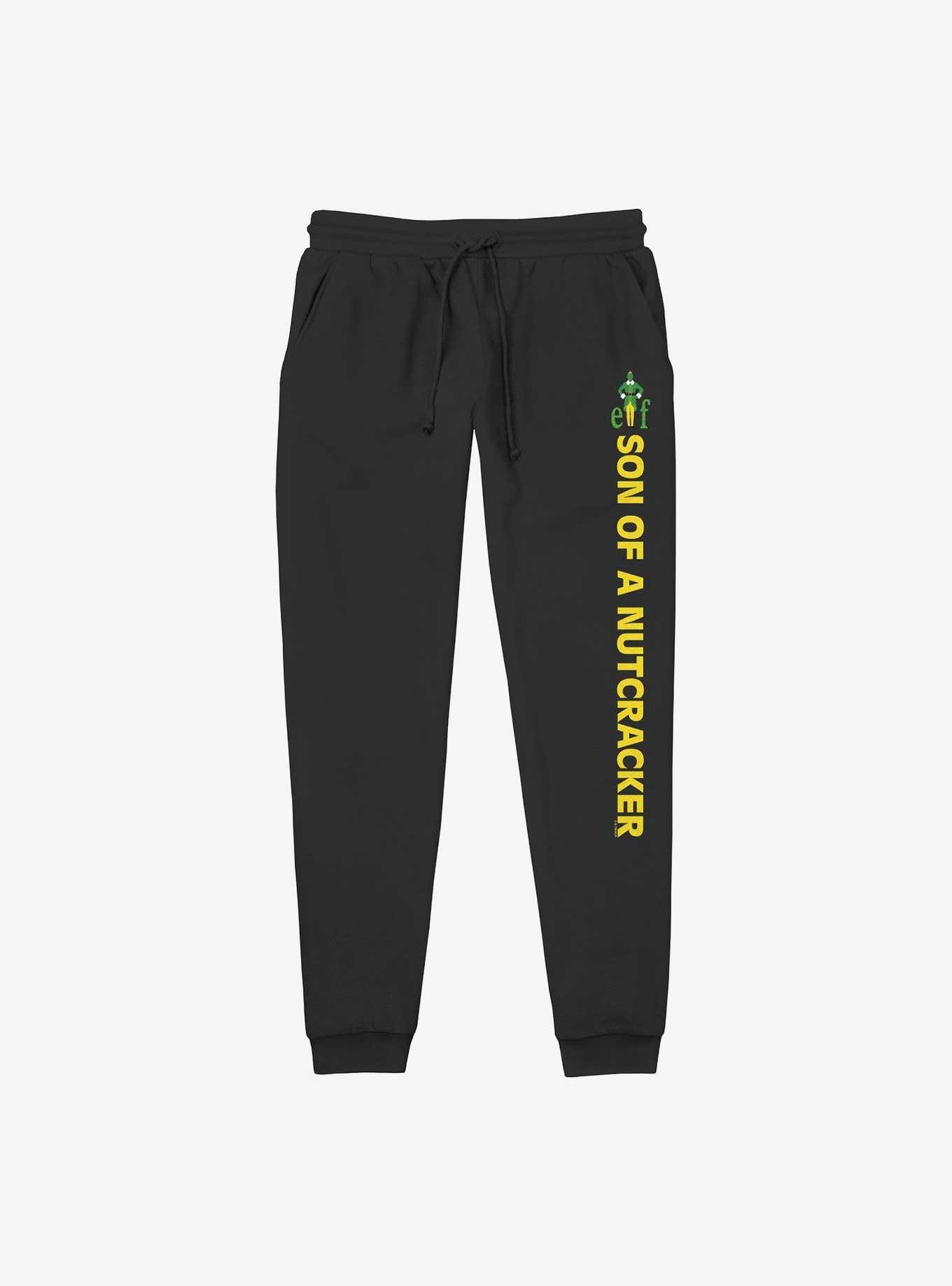 Elf Son Of A Nutcracker Jogger Sweatpants, BLACK, hi-res