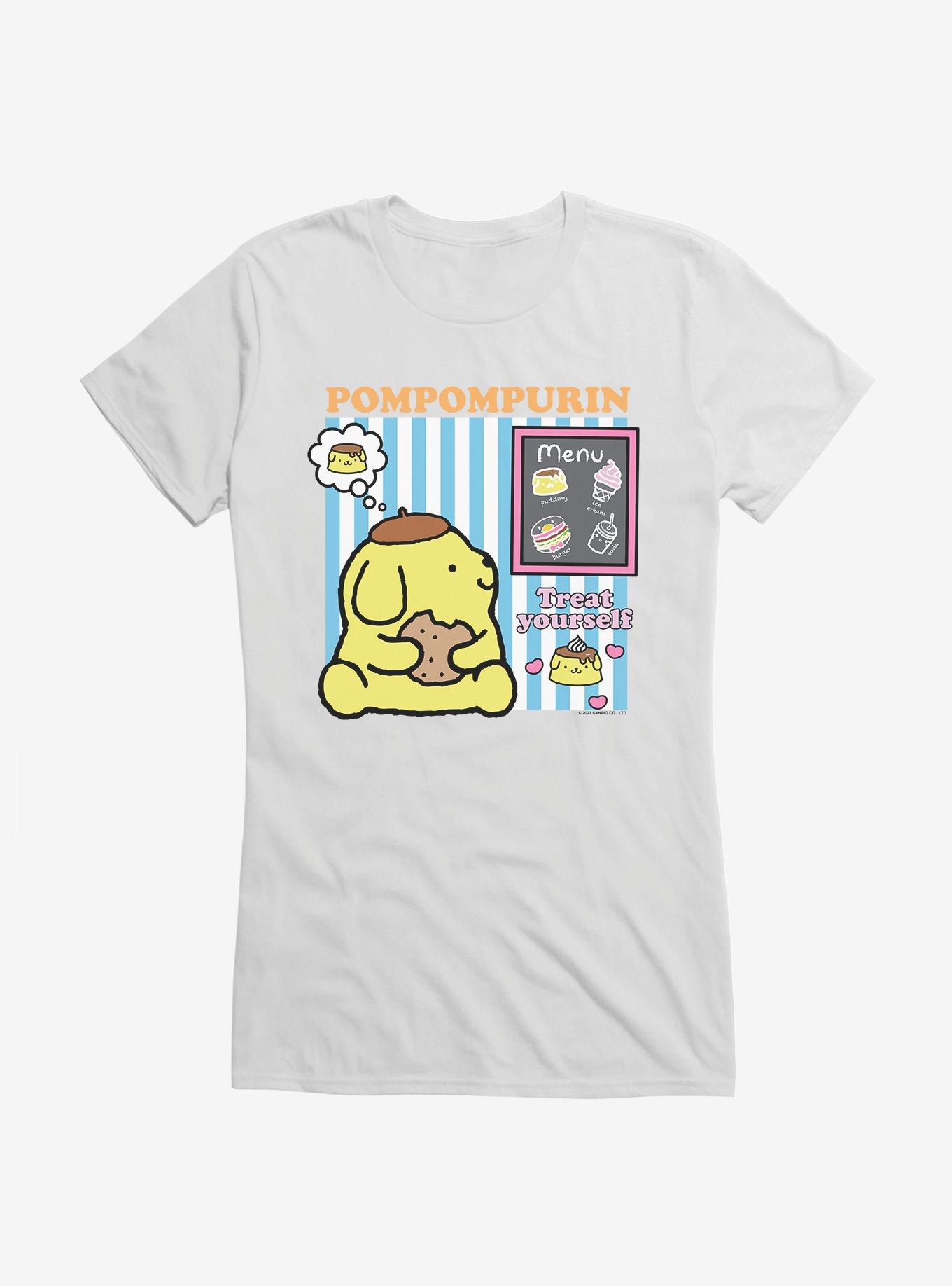 Hello Kitty & Friends Pompompurin Treat Yourself Girls T-Shirt, , hi-res