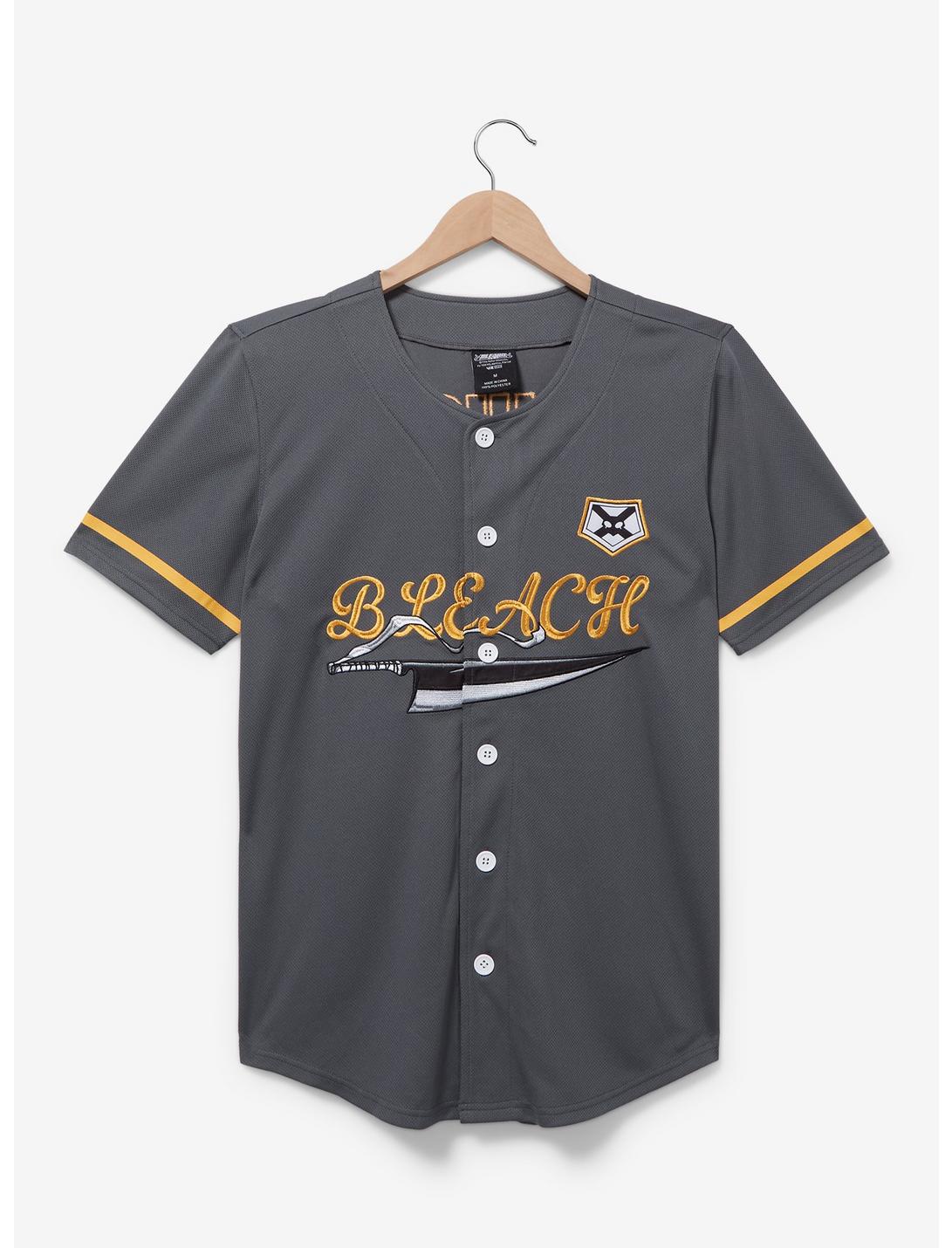 BLEACH Ichigo Baseball Jersey — BoxLunch Exclusive, GREY, hi-res
