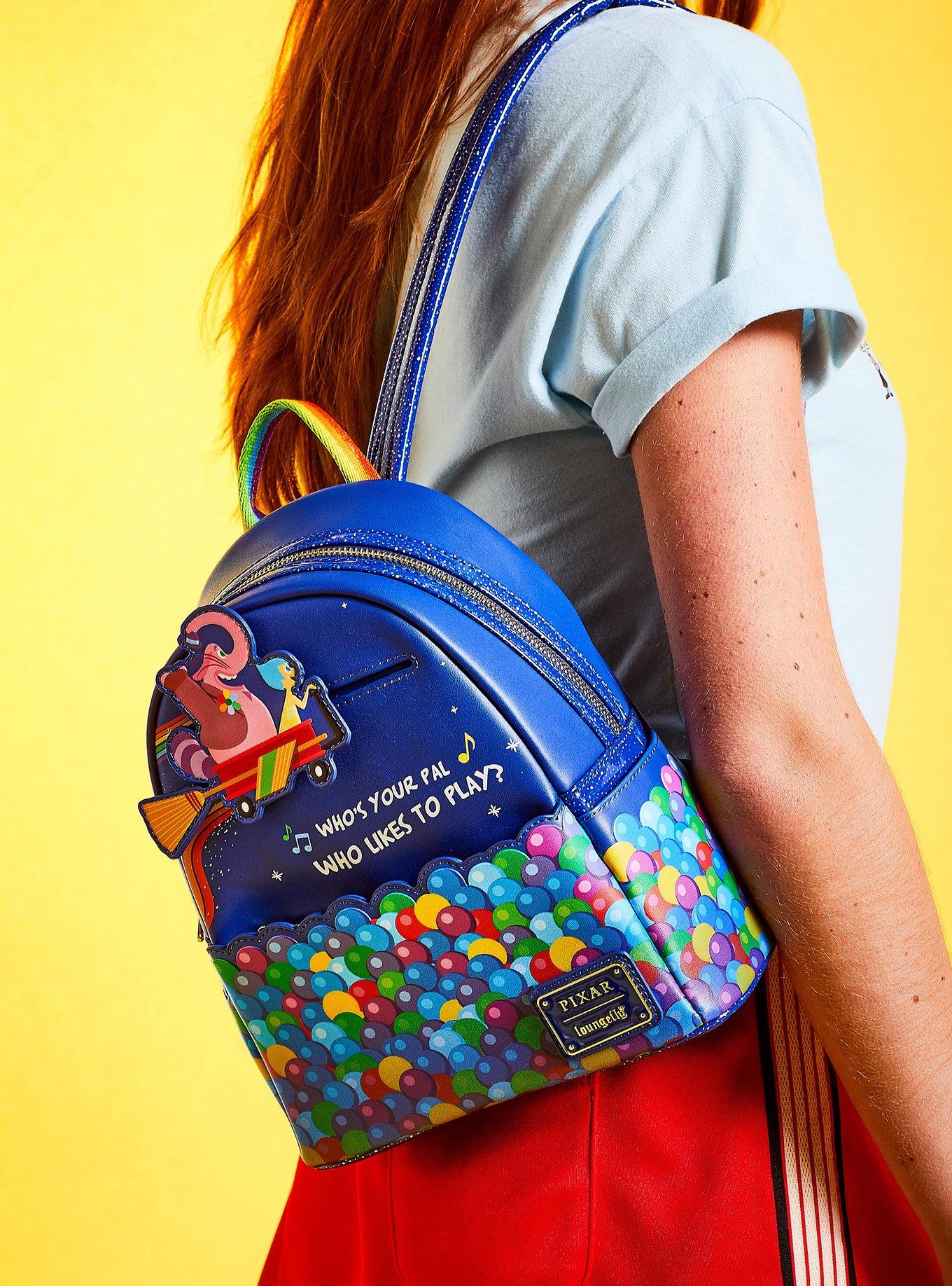 Loungefly Disney Pixar Inside Out Bing Bong and Joy Rocket Mini Backpack — BoxLunch Exclusive 