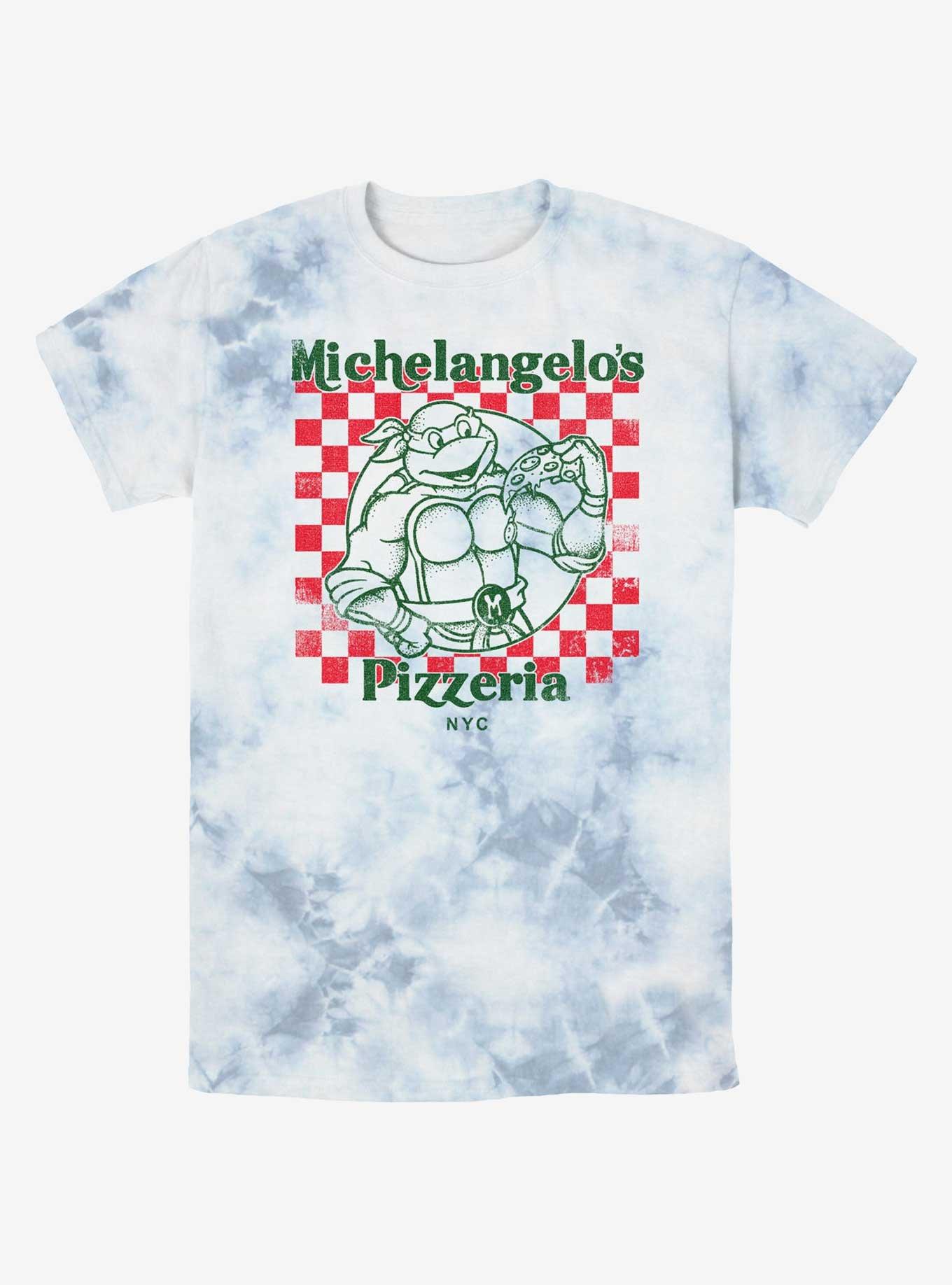 Teenage Mutant Ninja Turtles Mikey's Pizza Tie-Dye T-Shirt, WHITEBLUE, hi-res