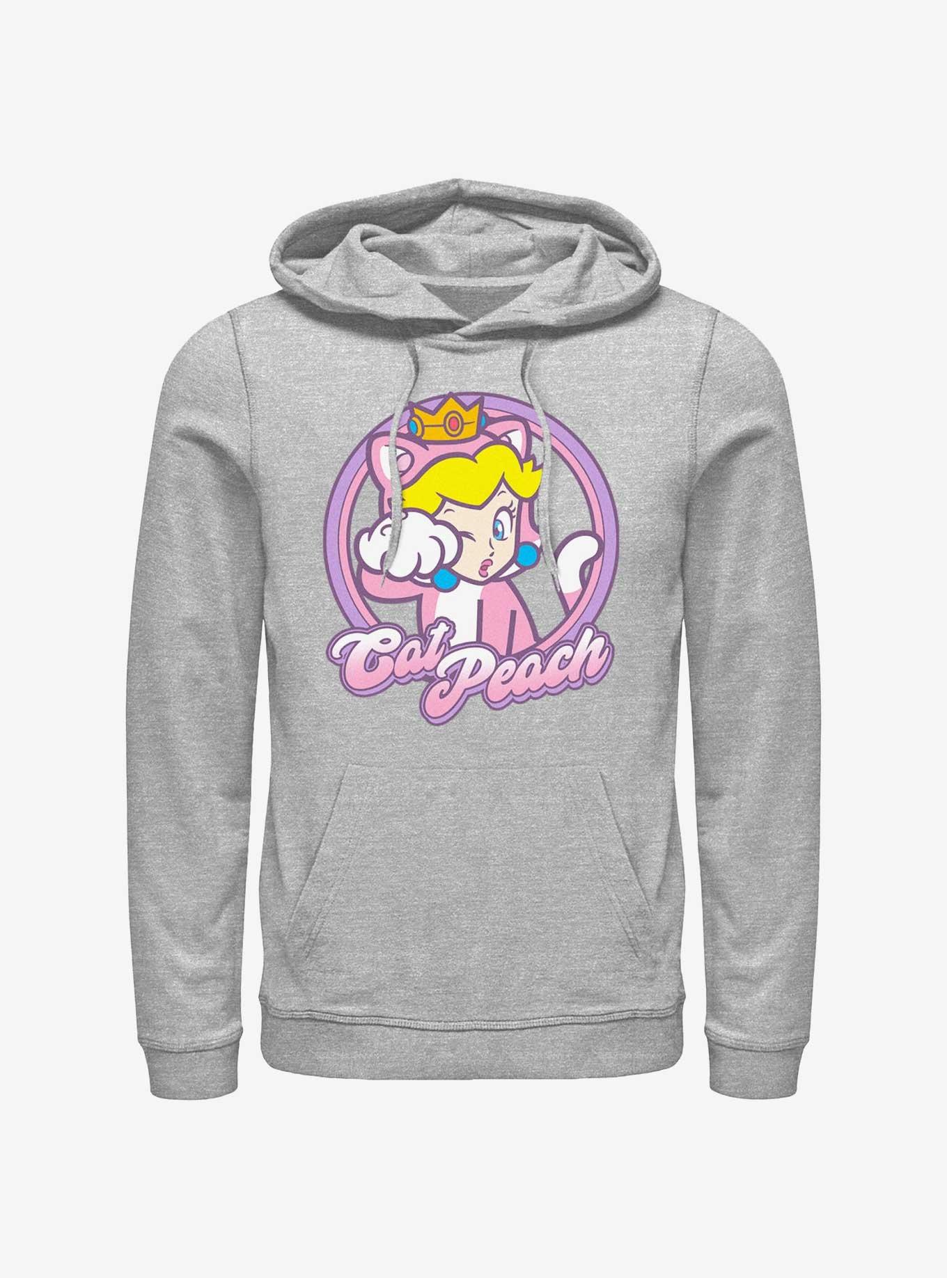 Mario Cat Princess Peach Hoodie