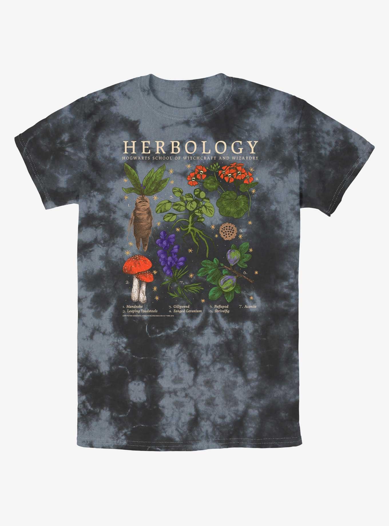 Harry Potter Herbology Tie-Dye T-Shirt, BLKCHAR, hi-res