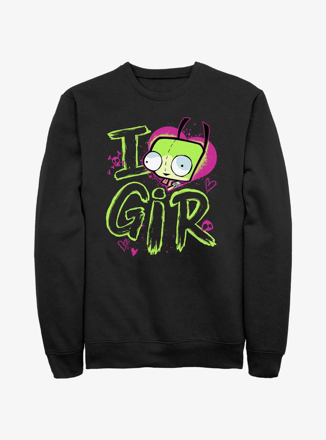 Invader ZIM Love GIR Sweatshirt, , hi-res