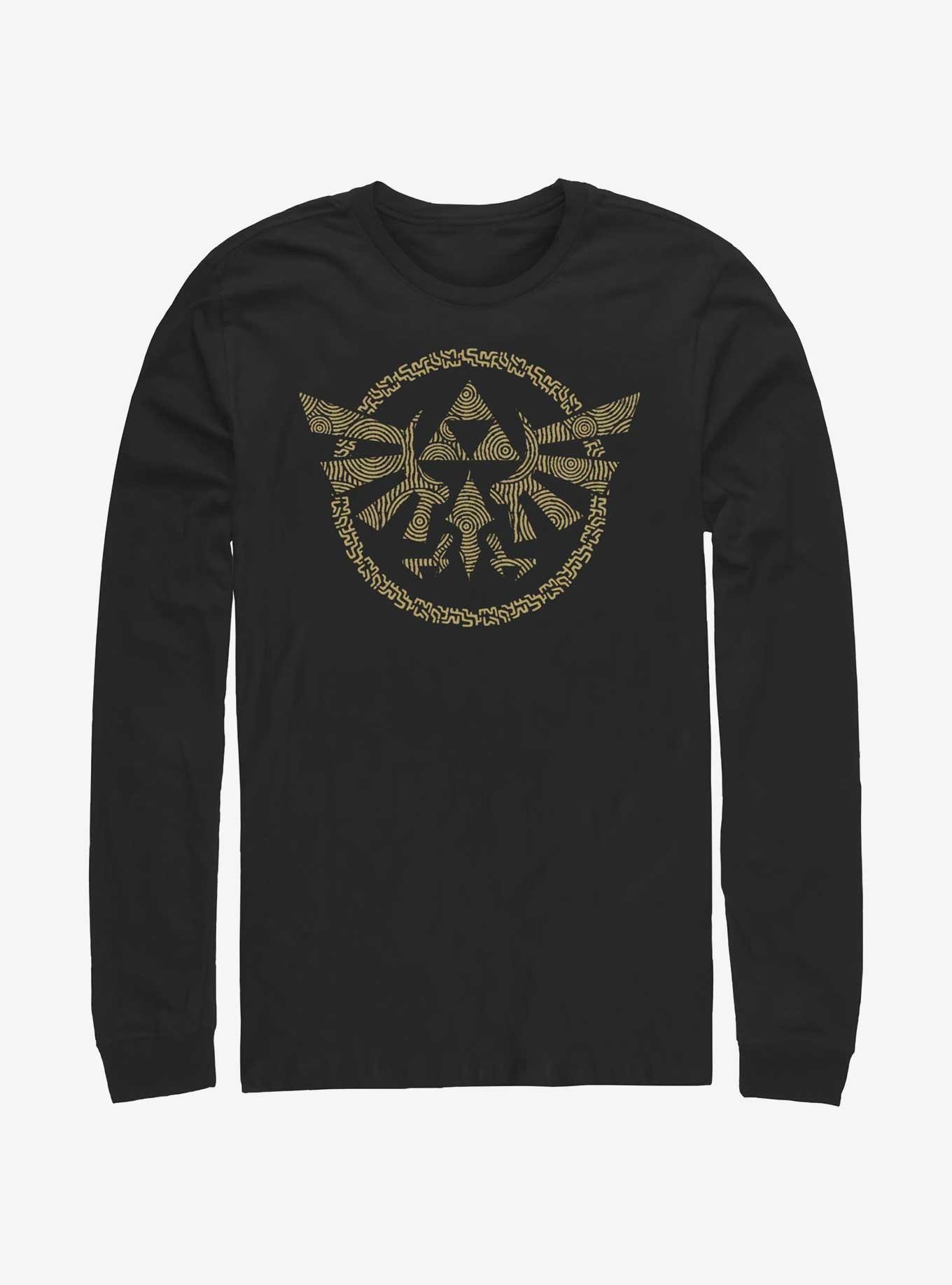 Zelda Hyrule Crest Long-Sleeve T-Shirt, , hi-res