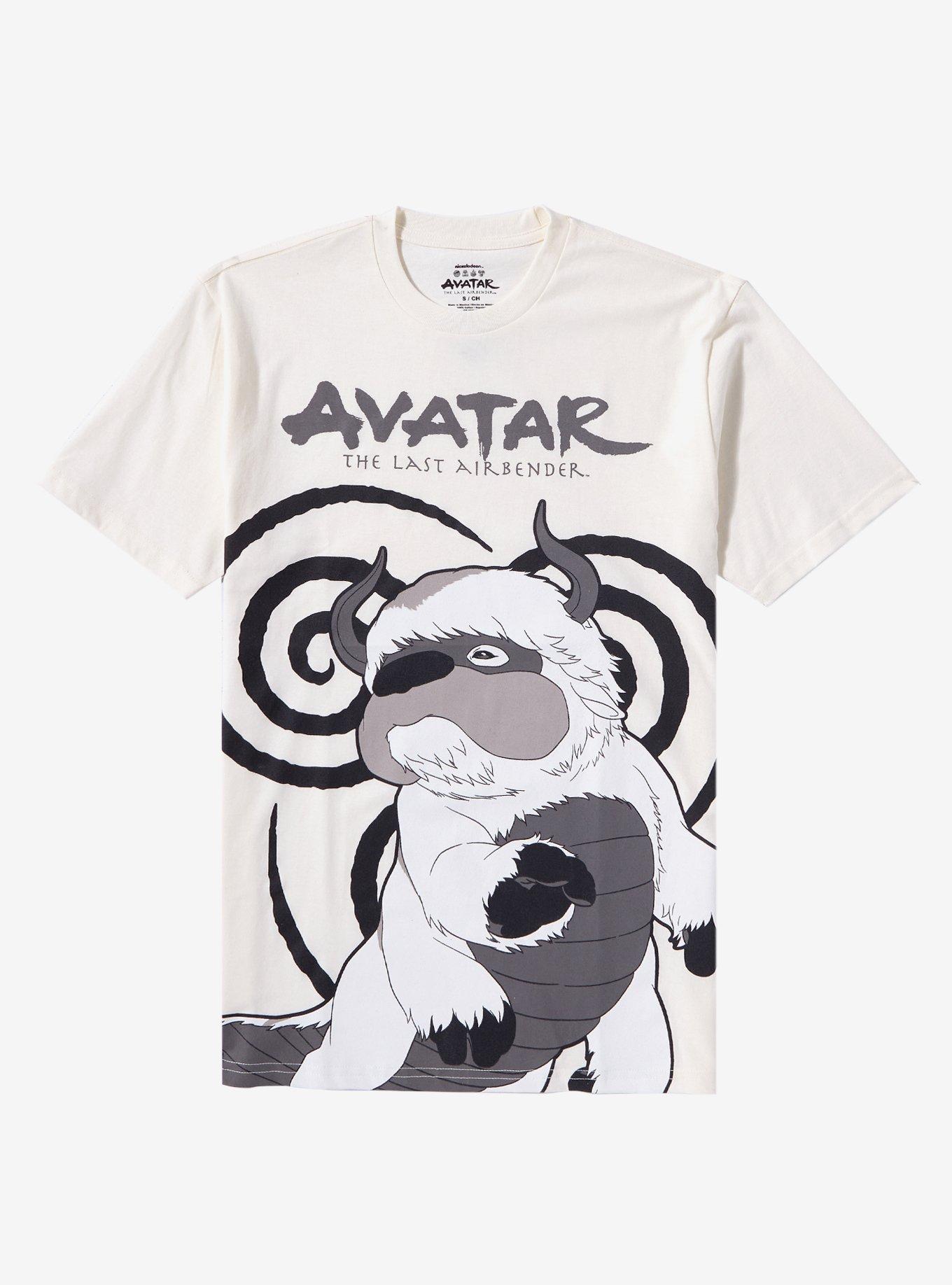 Avatar: The Last Airbender Appa Jumbo Graphic Boyfriend Fit Girls T-Shirt