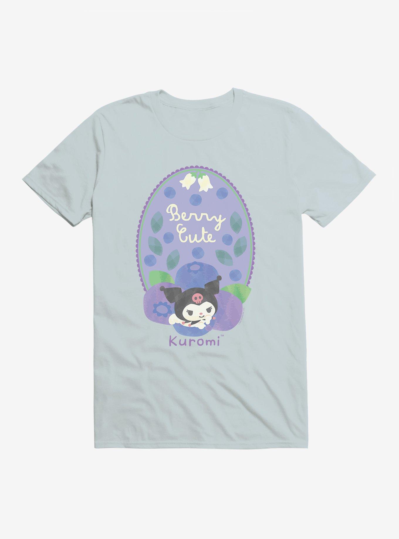 Hello Kitty And Friends Berry Cute Kuromi T-Shirt, LIGHT BLUE, hi-res