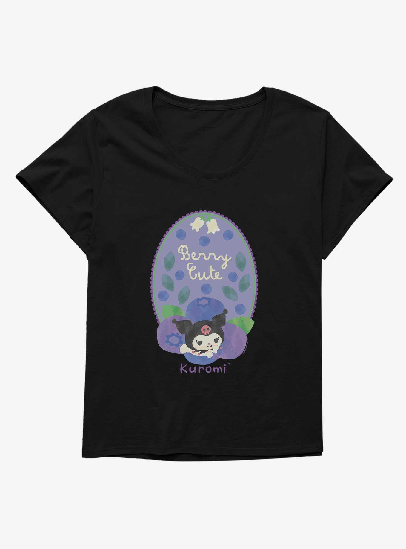 Hello Kitty And Friends Berry Cute Kuromi Womens T-Shirt Plus Size, , hi-res