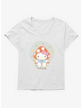 Hello Kitty And Friends Mushroom Womens T-Shirt Plus Size, , hi-res