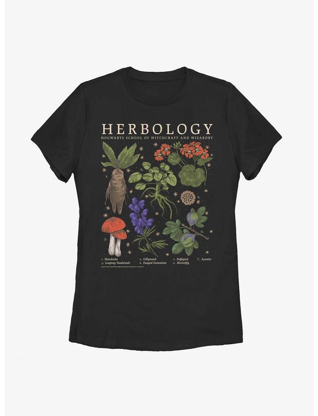 Harry Potter Herbology Womens T-Shirt, BLACK, hi-res