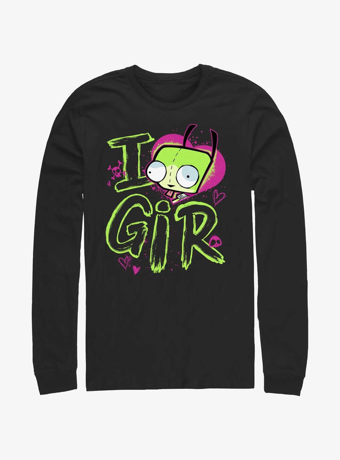 Invader ZIM Love GIR Long-Sleeve T-Shirt, , hi-res
