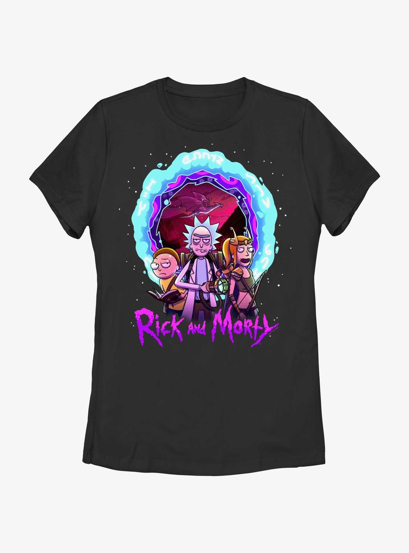 Rick and Morty Magic Portal Womens T-Shirt, , hi-res