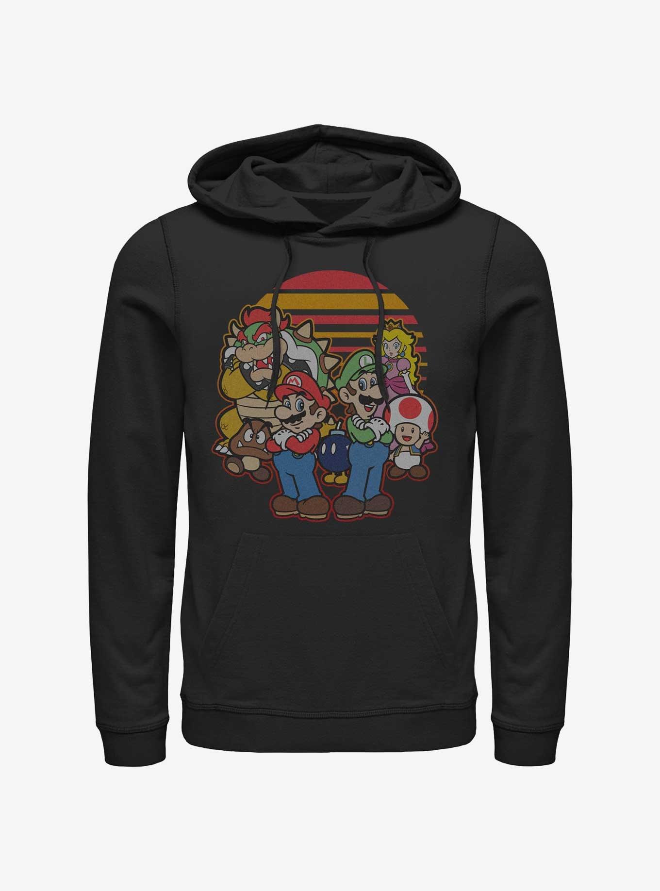 Nintendo Mario And Friends Hoodie, BLACK, hi-res