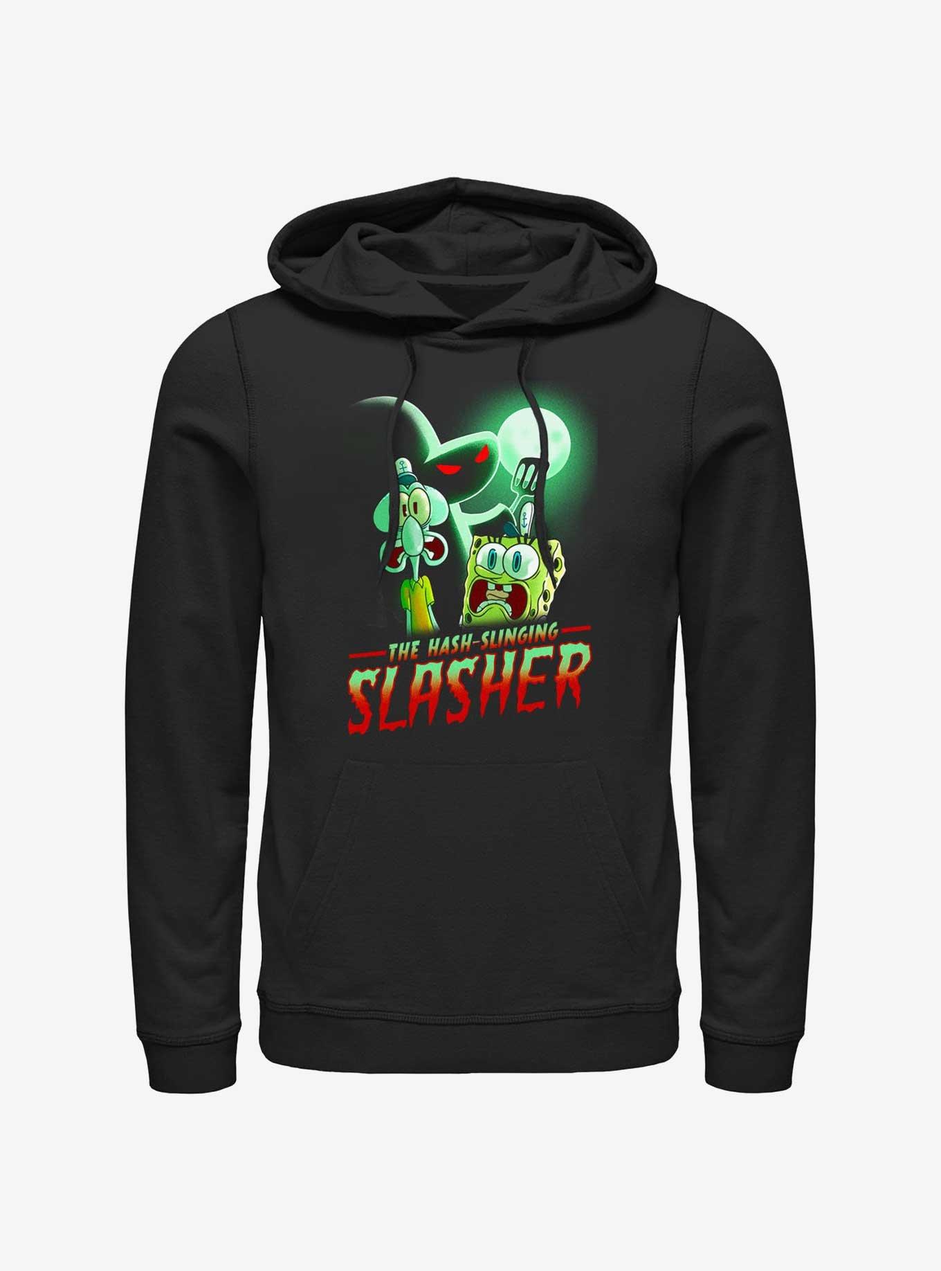 Spongebob Squarepants Hash Slinging Slasher Hoodie BLACK BoxLunch