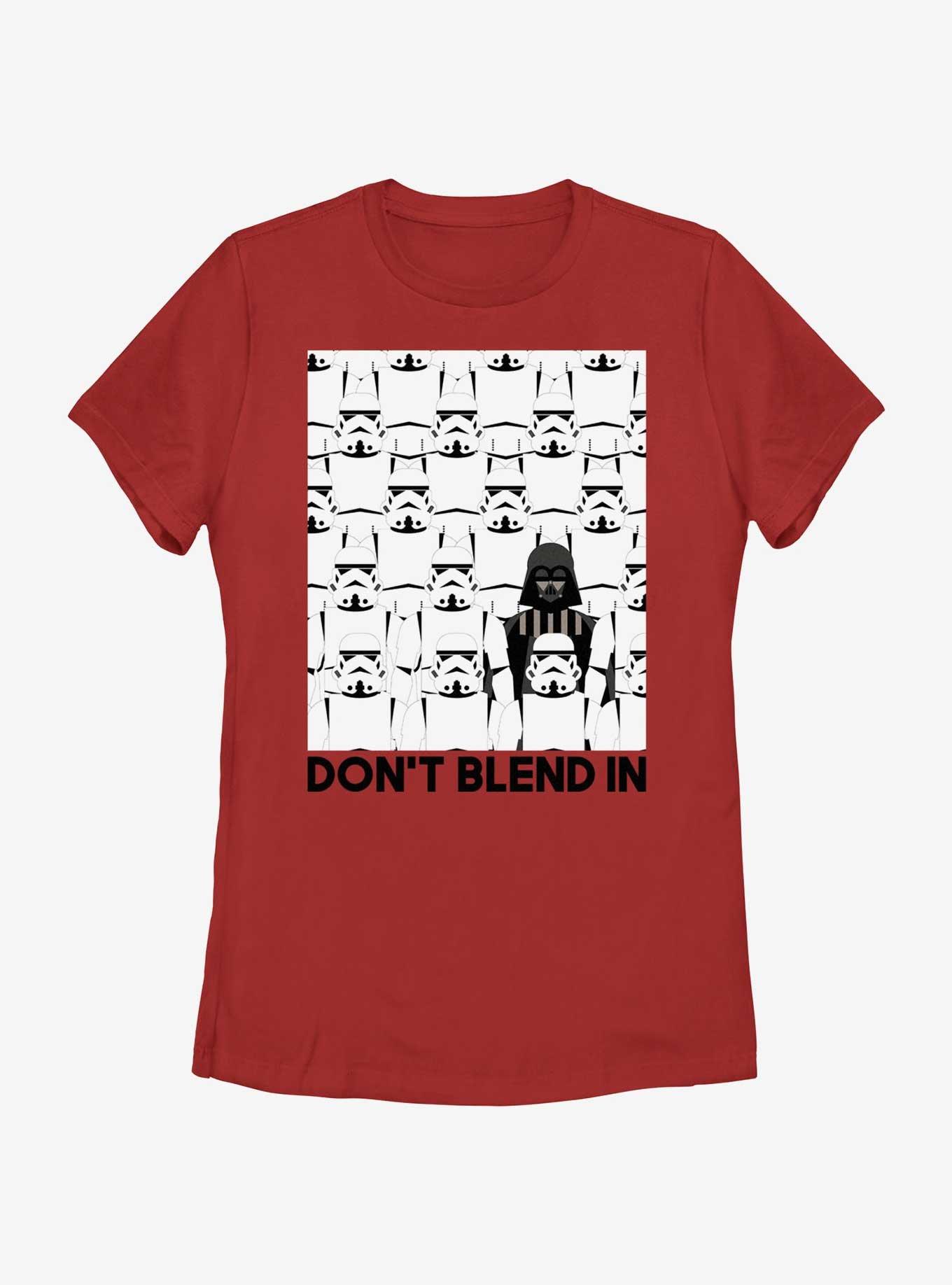 Star Wars Darth Vader Don't Blend In Womens T-Shirt, , hi-res
