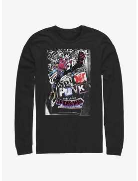 Marvel Spider-Man Across The Spider-Verse Spider-Punk Poster Long-Sleeve T-Shirt, , hi-res