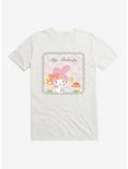 Hello Kitty And Friends My Melody Mushroom Stamp T-Shirt, WHITE, hi-res