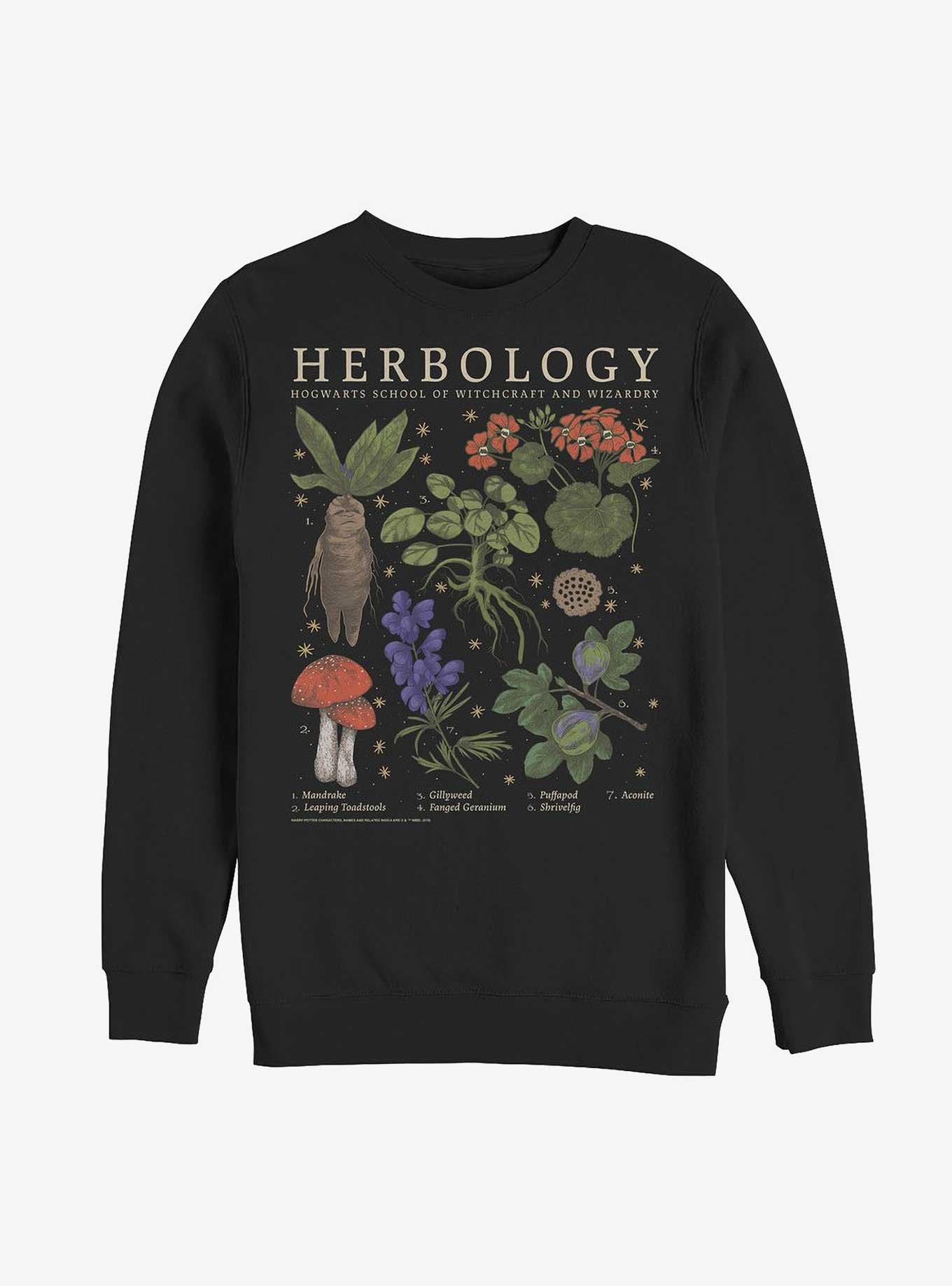 Harry Potter Herbology Sweatshirt, BLACK, hi-res