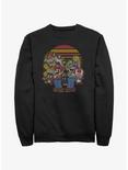 Nintendo Mario And Friends Sweatshirt, BLACK, hi-res