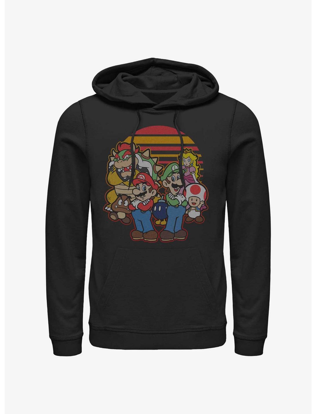 Nintendo Mario And Friends Hoodie, BLACK, hi-res