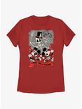 Disney Mickey Mouse A Skele-Ton of Screams Womens T-Shirt, RED, hi-res