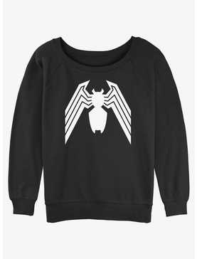 Marvel Spider-Man Venom Icon Womens Slouchy Sweatshirt, , hi-res