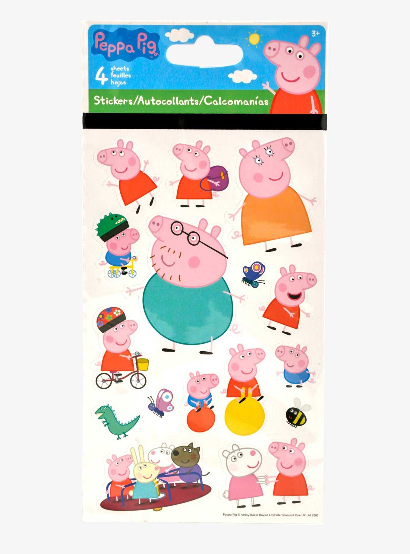Peppa Pig Sticker Sheet Set, , hi-res