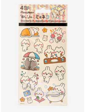 Mimi & Neko Sticker Sheet Set, , hi-res