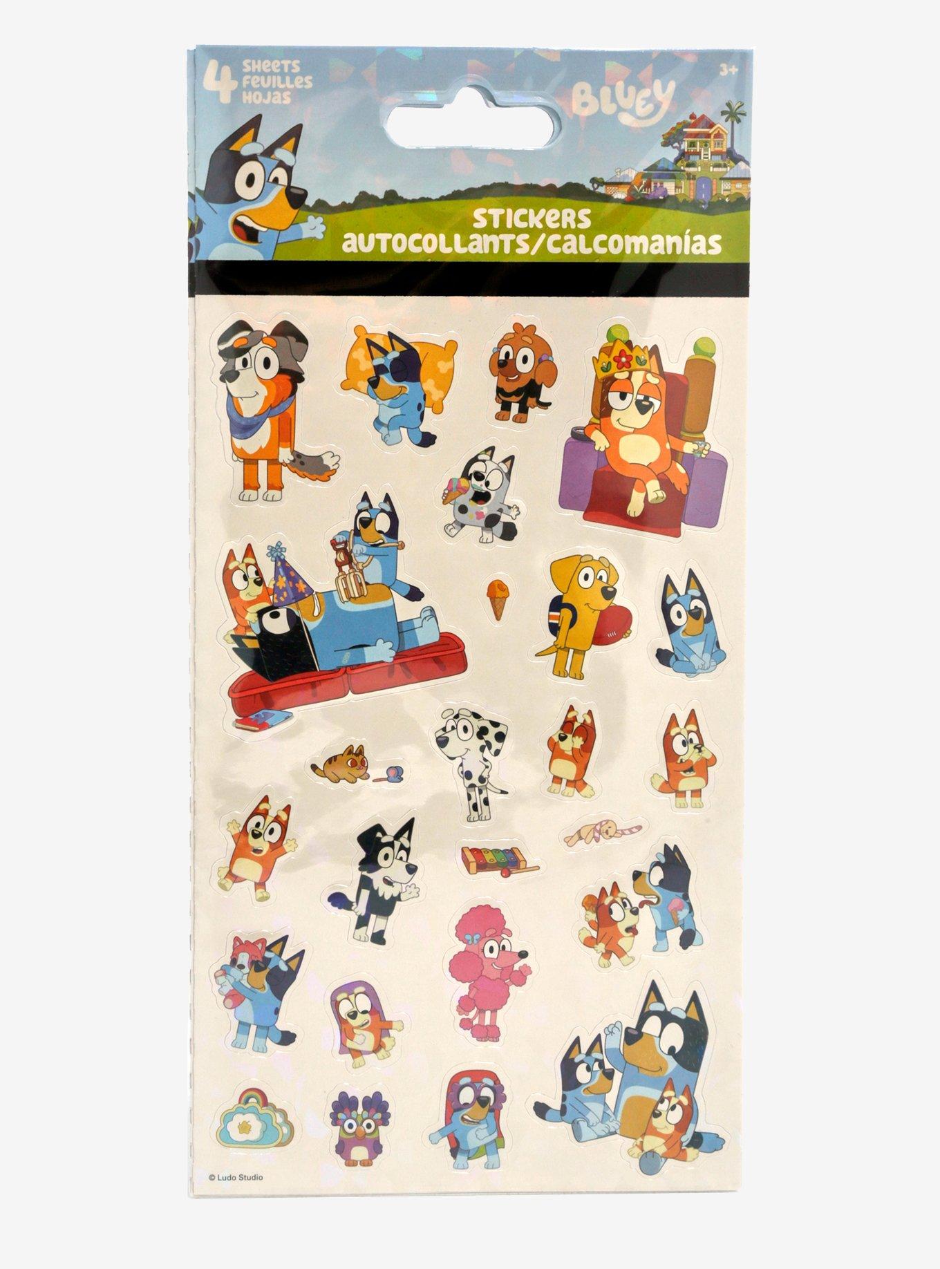 Bluey Sticker Set, , hi-res