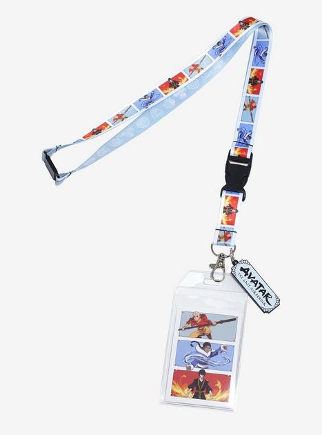 Avatar: The Last Airbender Aang, Katara, and Zuko Lanyard | BoxLunch