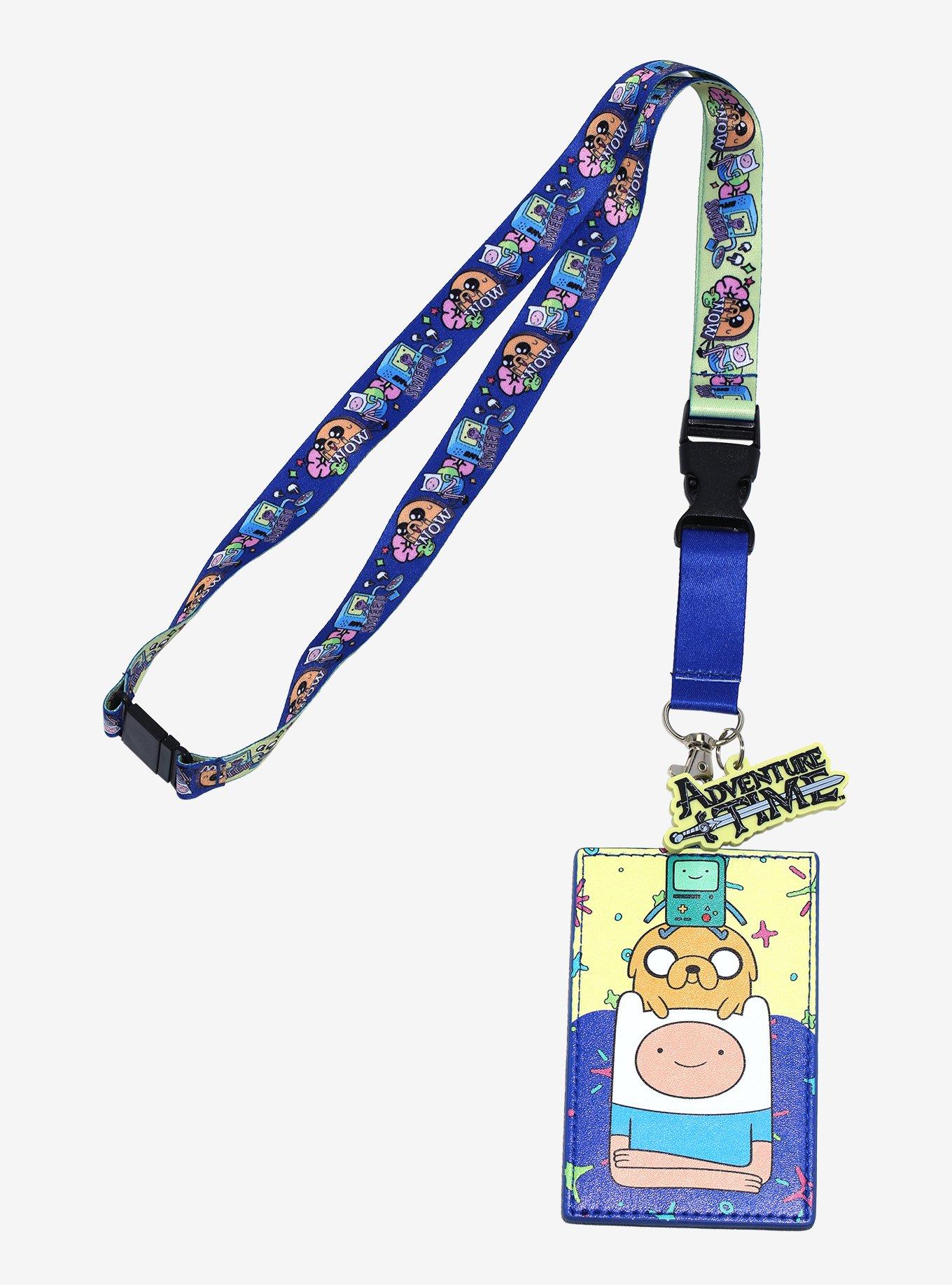 Adventure Time Finn, Jake, and BMO Lanyard