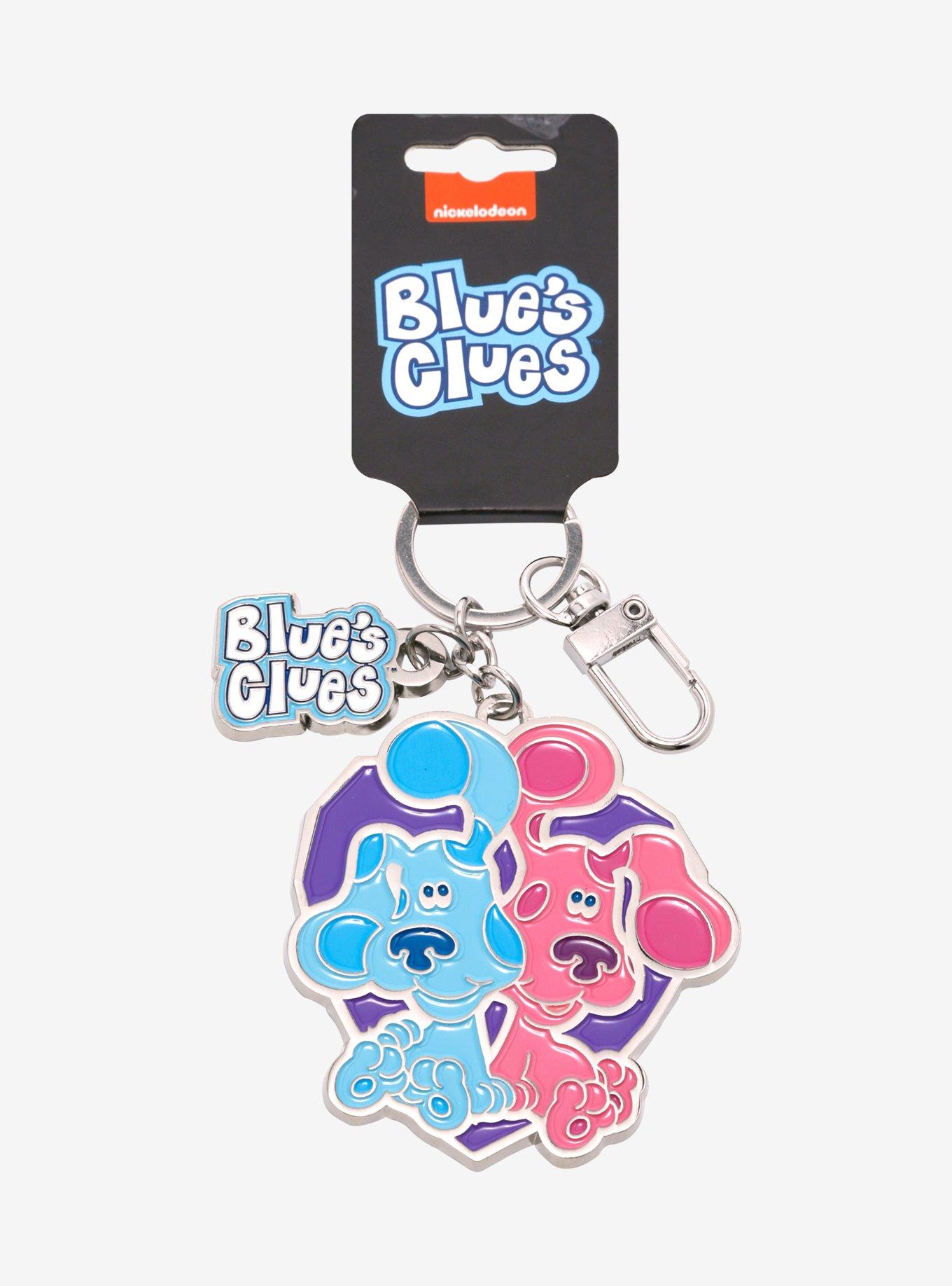 Blue's Clues Blue and Magenta Keychain, , hi-res