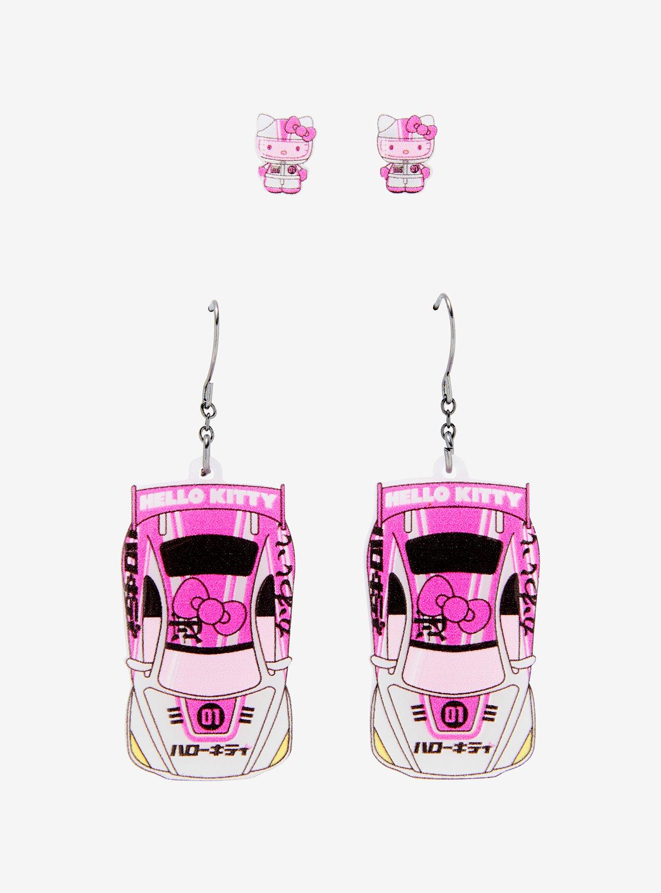 Sanrio Hello Kitty Racing Earring Set - BoxLunch Exclusive