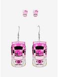 Sanrio Hello Kitty Racing Earring Set - BoxLunch Exclusive, , hi-res
