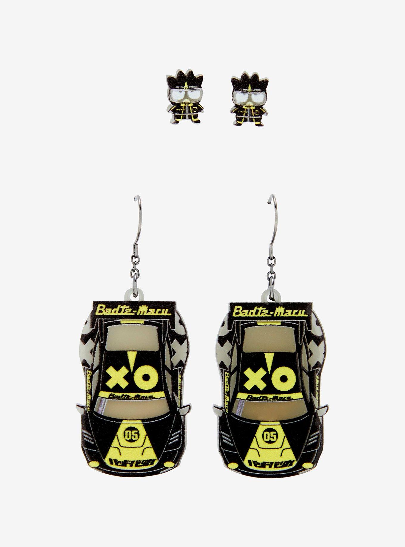 Sanrio Badtz-Maru Racing Earring Set - BoxLunch Exclusive