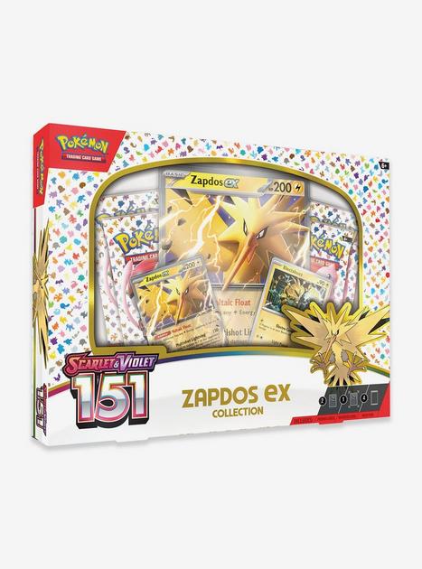 Pokemon Trading Card Game Scarlet & Violet 151 Zapdos Ex