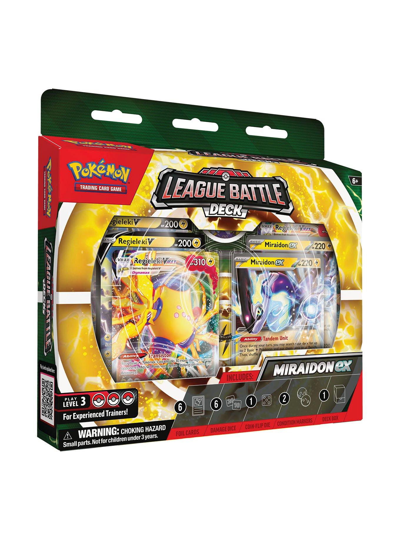 Pok&eacute;mon Trading Card Game Miraidon Ex League Battle Deck, , hi-res