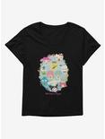 Hello Kitty And Friends Fruit Portrait Womens T-Shirt Plus Size, BLACK, hi-res