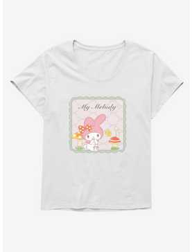 Hello Kitty And Friends My Melody Mushroom Stamp Womens T-Shirt Plus Size, , hi-res