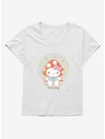 Hello Kitty And Friends Mushroom Womens T-Shirt Plus Size, WHITE, hi-res