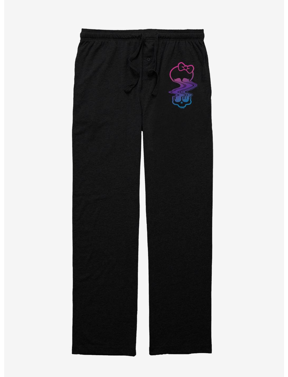 Monster High Melting Skull Pajama Pants, BLACK, hi-res