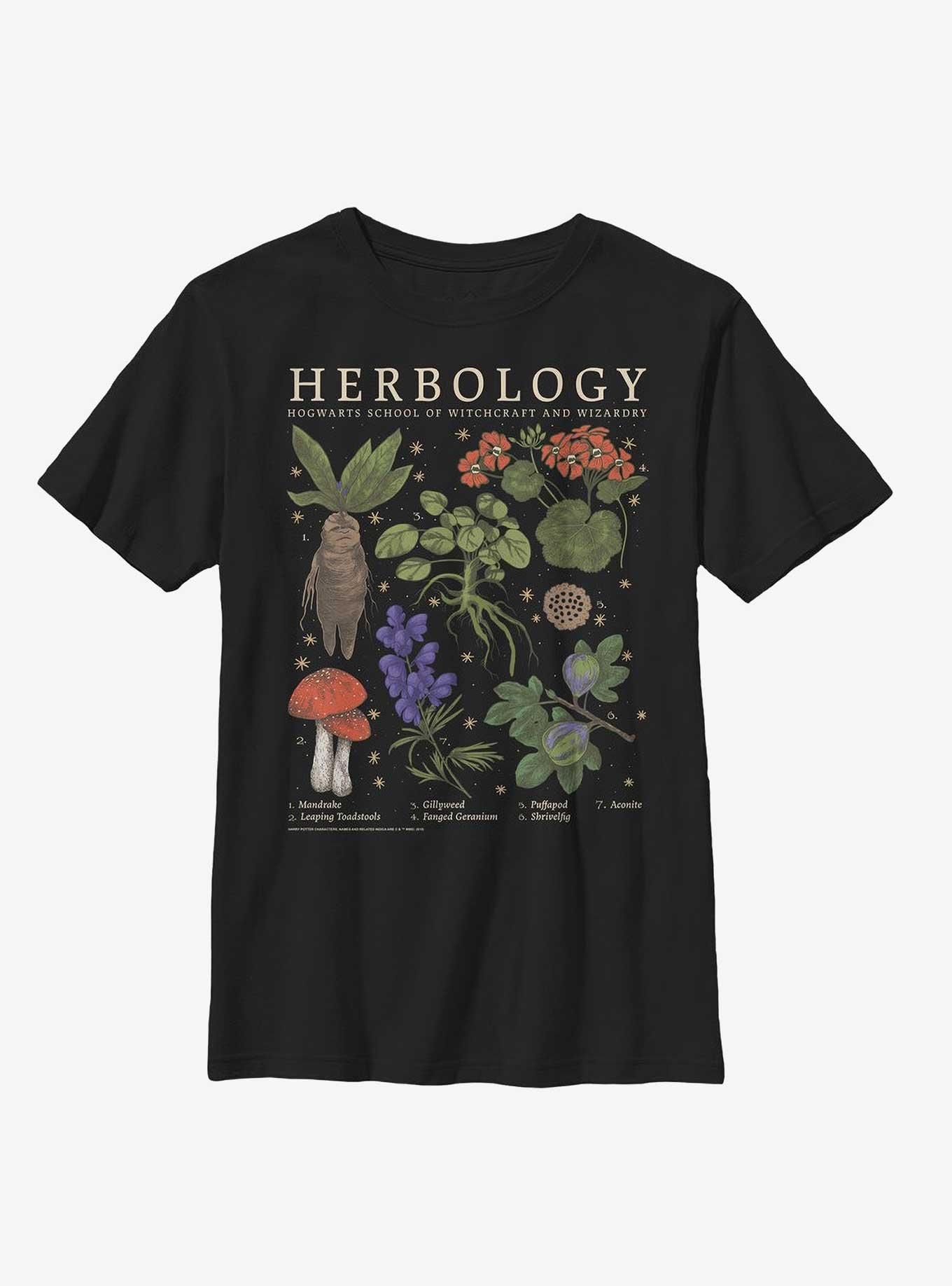 Harry Potter Herbology Youth T-Shirt, BLACK, hi-res