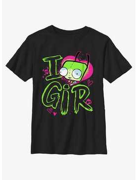 Invader ZIM Love GIR Youth T-Shirt, , hi-res