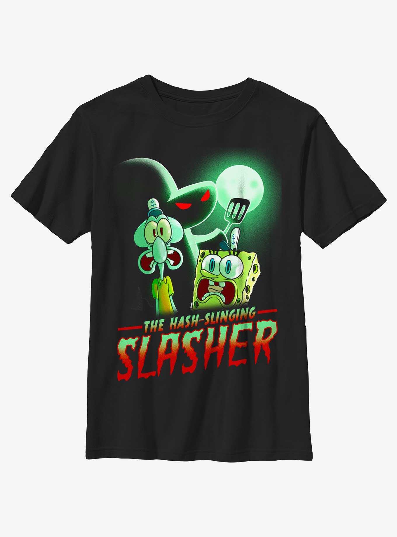 Spongebob Squarepants Hash Slinging Slasher Youth T-Shirt, , hi-res