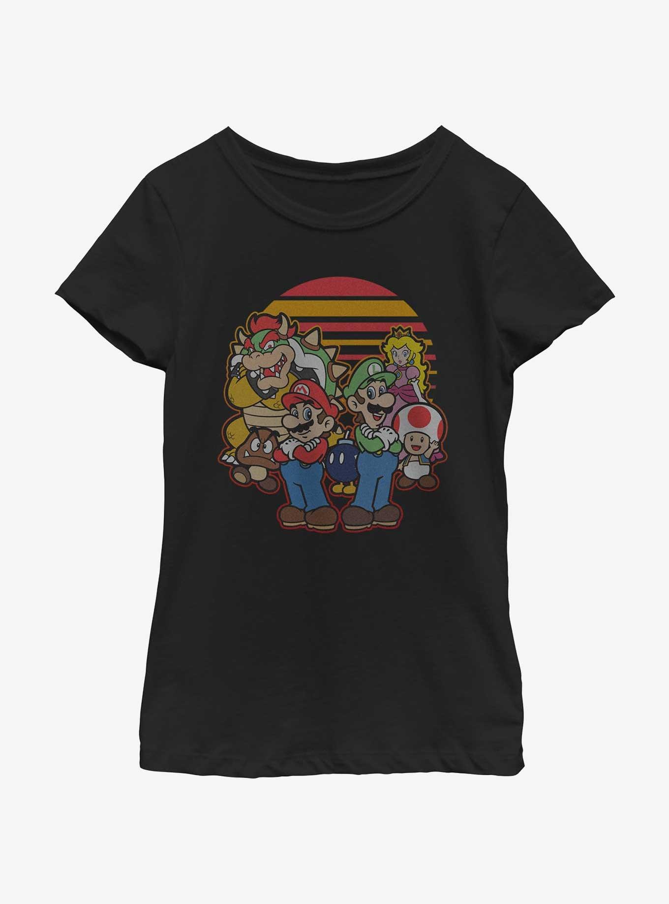 Nintendo Mario And Friends Youth Girls T-Shirt, , hi-res