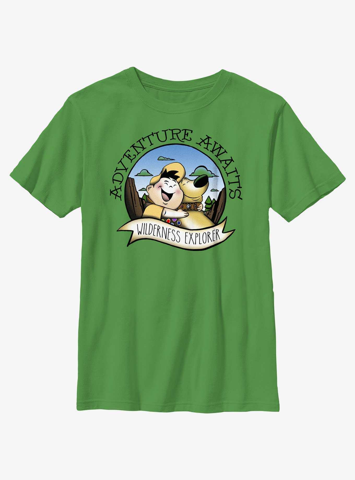 Disney Pixar Up Russell and Dug Wilderness Explorer Youth T-Shirt, , hi-res